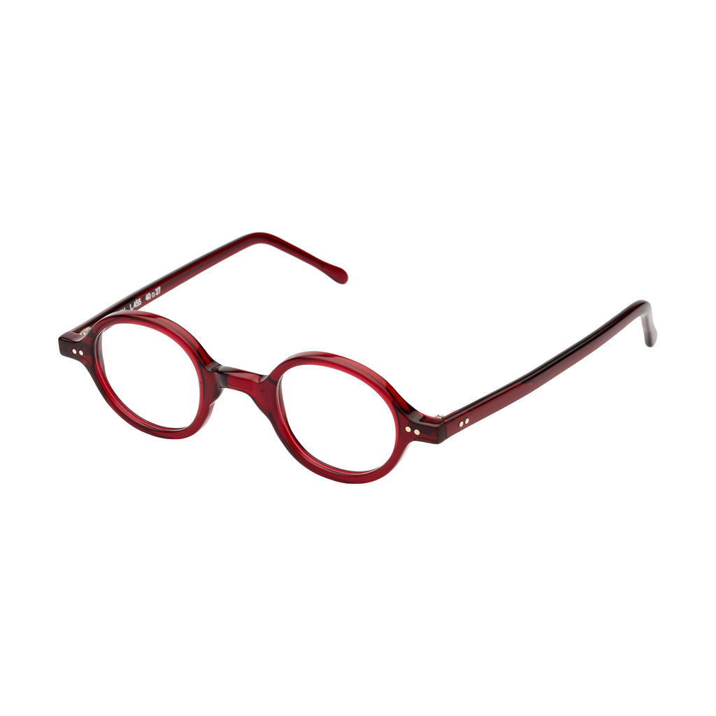 Lunettes Vintage Années 70 - Modèle 8634, Monture Ovale Jaune/rouge - Neuf Sans étiquette, Fabrication Allemande