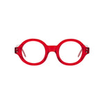 Modèle de lunettes de vue rouges Marcel, vue de face